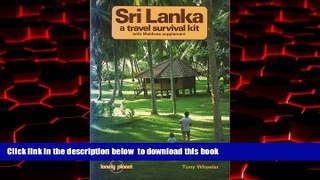 Read book  Sri Lanka: A Travel Survival Kit: With Maldives Suppt [DOWNLOAD] ONLINE
