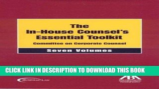 Ebook In-House Counsel s Essential Toolkit Free Download