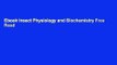 Ebook Insect Physiology and Biochemistry Free Read