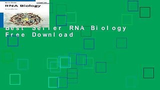 Best Seller RNA Biology Free Download