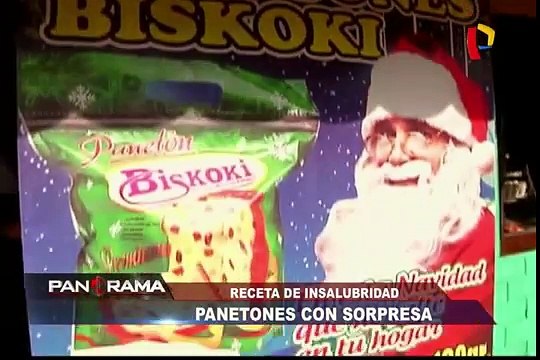 Panetones con sorpresa: las insalubres condiciones en los que son preparados