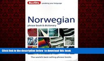 liberty books  Berlitz Norwegian Phrase Book and Dictionary (Norwegian Edition) BOOOK ONLINE