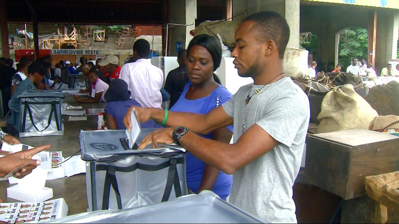Polls close in long-awaited Haiti election