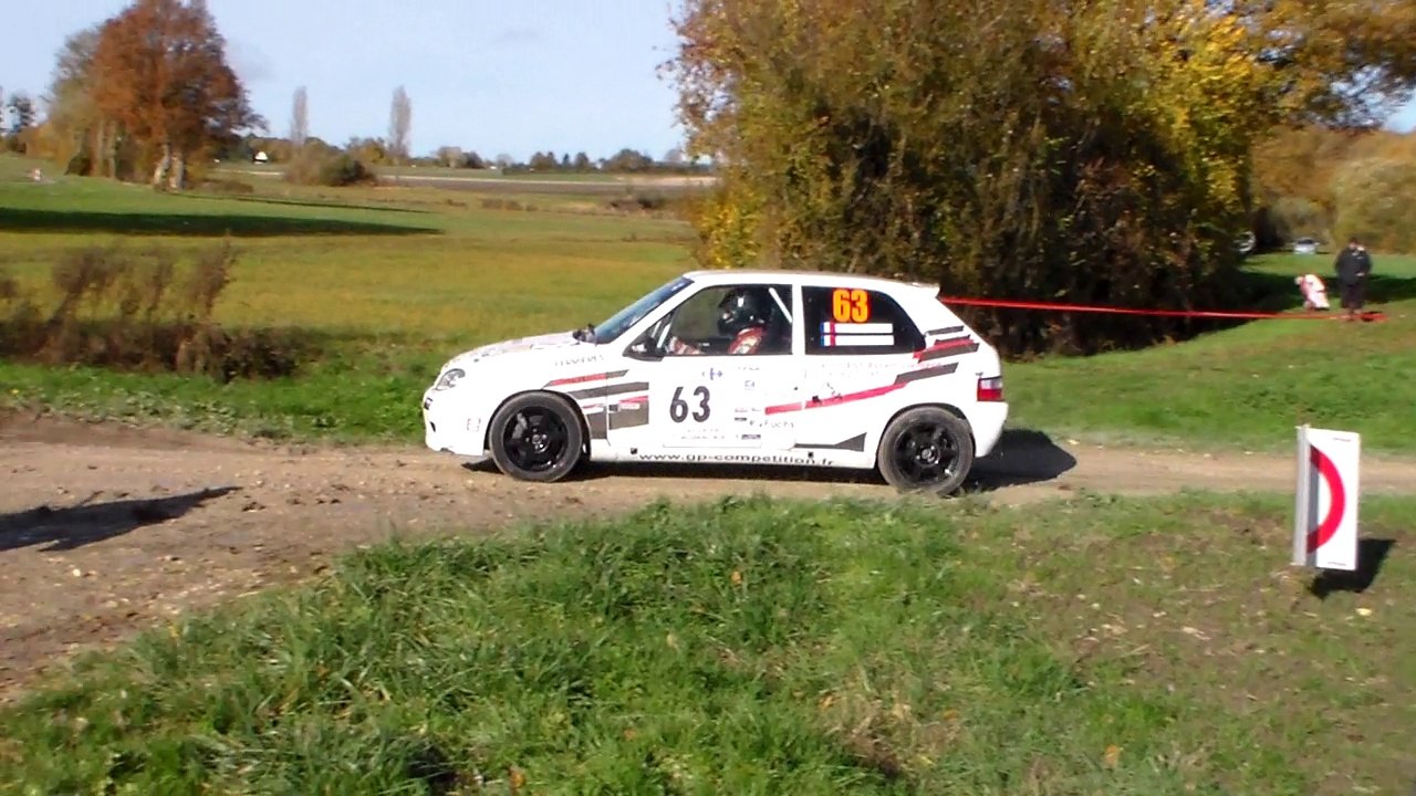 rallye de l'indre 2016  saxo vts#63    ES1