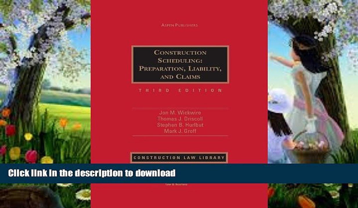 FAVORITE BOOK  Construction Scheduling: Preparation, Liability and Claims, Third Edition  GET PDF