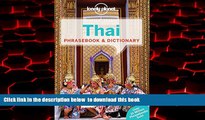 Read books  Lonely Planet Thai Phrasebook   Dictionary (Lonely Planet Phrasebook and Dictionary)