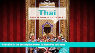 Best books  Lonely Planet Thai Phrasebook   Dictionary (Lonely Planet Phrasebook and Dictionary)