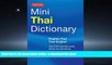 liberty books  Tuttle Mini Thai Dictionary: English-Thai / Thai-English (Tuttle Mini Dictiona)