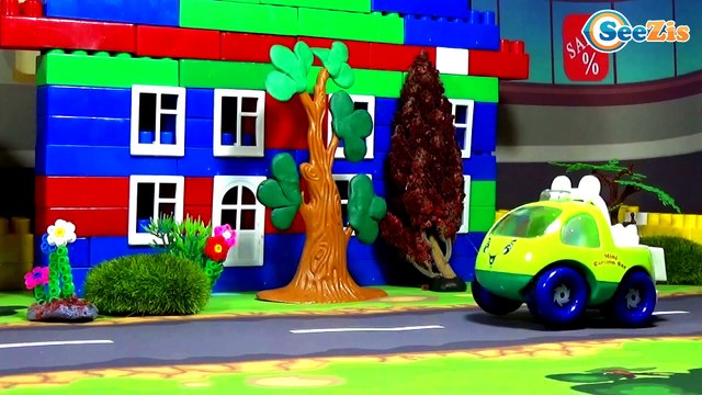 МУЛЬТИКИ ПРО МАШИНКИ Полицейская машинка открывает больницу в городе Мультфильм для детей . Серия 61