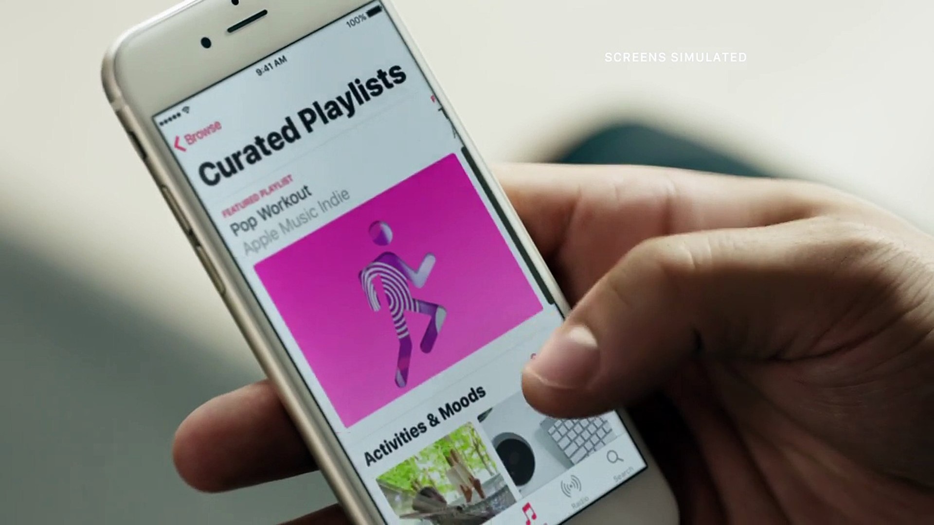 ⁣Apple Music – Drake vs. Bench Press