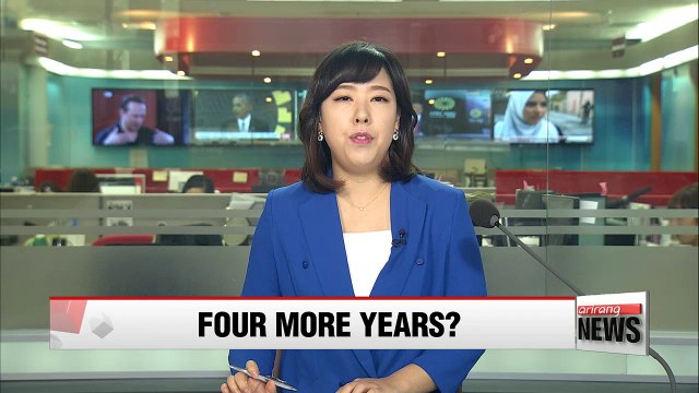 Germany's Angela Merkel announces she'll run for fourth term