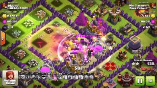 Clash of Clans - NEW TH8-11 GiWiVa Trophy/Farming Attack Strategy Guide 