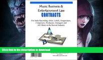 FAVORITE BOOK  Music Business   Entertainment Law Contracts for Indie Recording Artist, Labels,