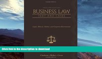 READ  Business Law: Text and Cases: Legal, Ethical, Global, and Corporate Environment FULL ONLINE