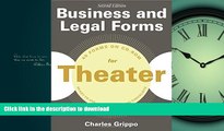 READ BOOK  Business and Legal Forms for Theater, Second Edition FULL ONLINE
