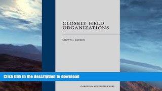 READ  Closely Held Organizations FULL ONLINE