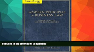 READ BOOK  Cengage Advantage Books: Modern Principles of Business Law: Contracts, the UCC, and