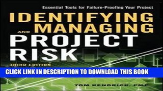 Best Seller Identifying and Managing Project Risk: Essential Tools for Failure-Proofing Your