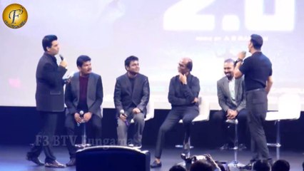 1ST LOOK OF MOVIE 2.0 WITH AKSHAY, RAJNIKANT,  A.R.RAHMAN & SHANKAR