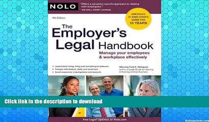 READ  The Employer s Legal Handbook: Manage Your Employees   Workplace Effectively FULL ONLINE