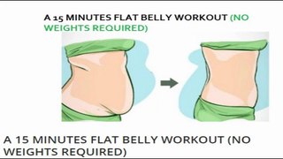 15 Minutes Flat Belly Workout (No Weights Required)