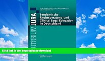 FAVORITE BOOK  Studentische Rechtsberatung und Clinical Legal Education in Deutschland (Tutorium