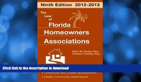 READ  The Law of Florida Homeowners Associations FULL ONLINE