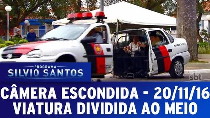 Câmera Escondida: Viatura Dividida ao Meio