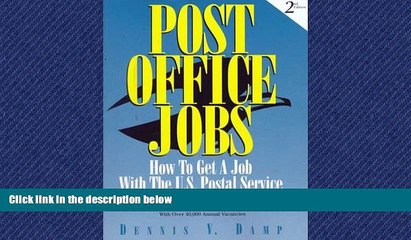 READ book Post Office Jobs: How to Get a Job With the U.S. Postal Service, Second Edition READ