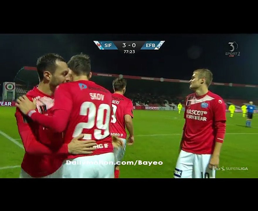 Robert Skov Goal HD - Silkeborg 3-0 Esbjerg - 21.11.2016