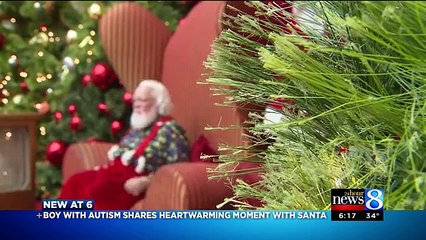 Un petit garçon autiste a vu le Père Noël au centre commercial. Ce qu'il lui a demandé est terriblement bouleversant...