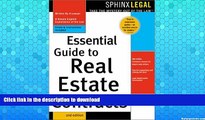 FAVORITE BOOK  Essential Guide to Real Estate Contracts (Complete Book of Real Estate Contracts)
