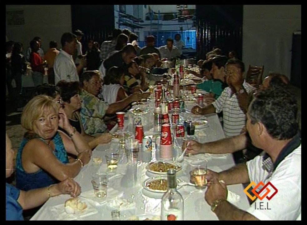 Cena en Casino Club Náutico Arrecife I Tele Volcán 1997