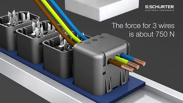 Schurter Mounting Instruction for 4710 with IDC-Terminals