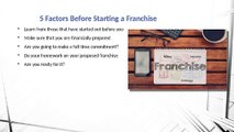 Important Factors before starting a franchise | WSI Franchise