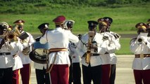 Prince Harry arrives in Antigua for Caribbean tour
