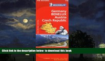 Read book  Michelin Germany Austria Benelux Czech Republic Map 719 (Maps/Country (Michelin))