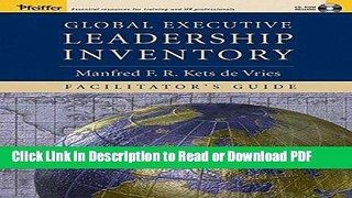 PDF Global Executive Leadership Inventory (GELI), Facilitator s Guide Set PDF Free