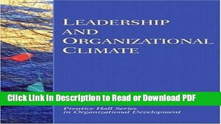 Read Leadership and Organizational Climate Book Online