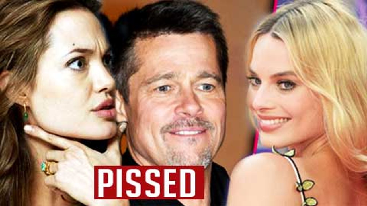 Brad Pitt CRUSHING On Margot Robbie | Angelina Jolie PISSED