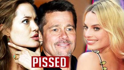 Brad Pitt CRUSHING On Margot Robbie | Angelina Jolie PISSED