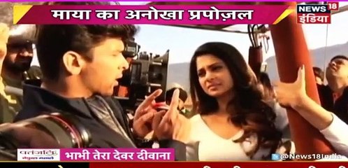 MAYA PROPOSES ARJUN Beyhadh IBN7 Bhabhi Tera Devar Dewaana 21st November 2016