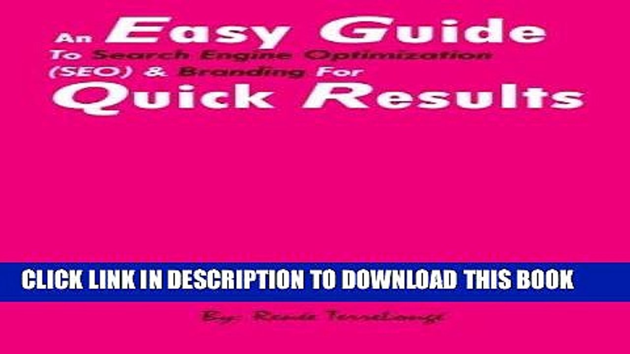 [PDF] Mobi An Easy Guide to  Search Engine Optimization (SEO)   Branding  For quick results: