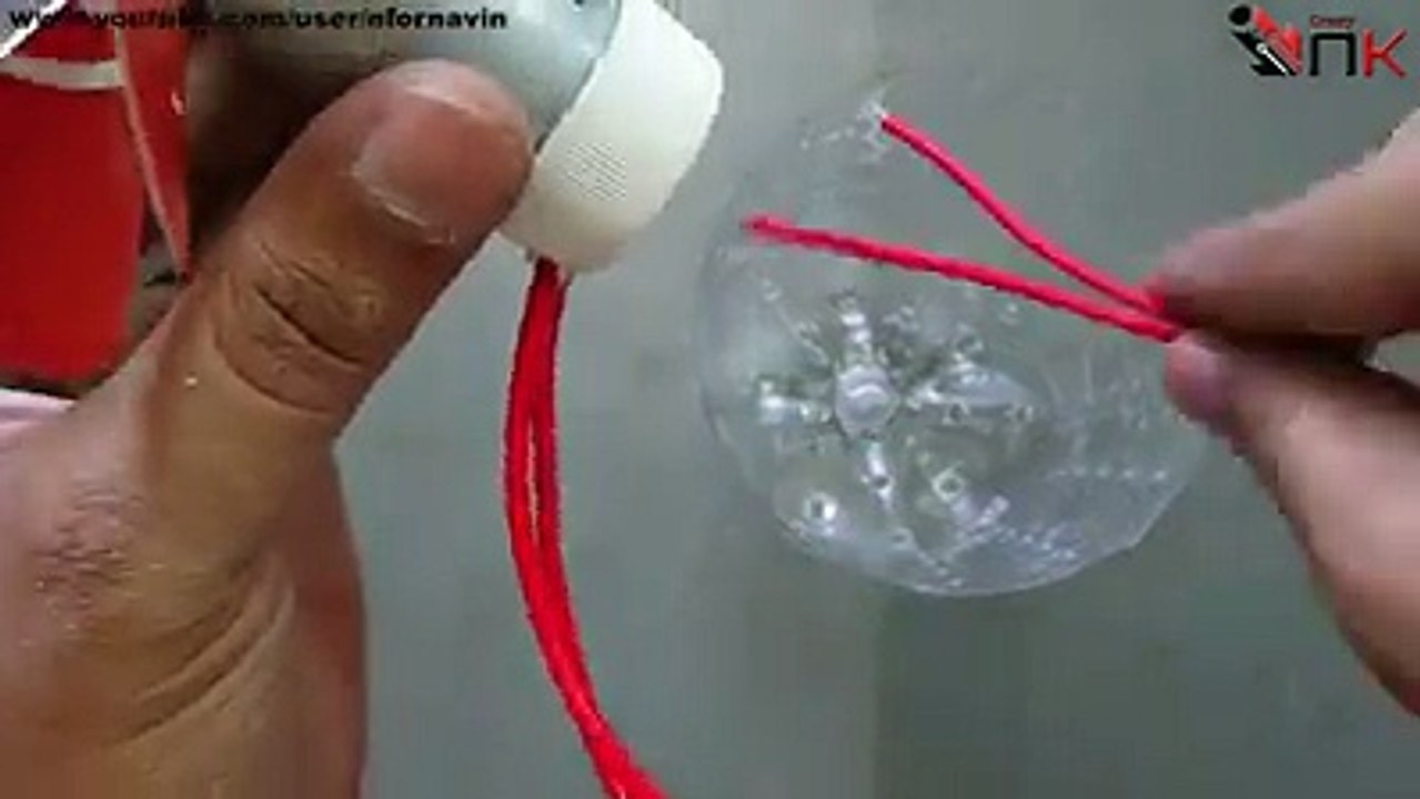 Pet Şişeden Elektrikli Süpürge Yapımı