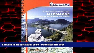 Read books  Michelin Road Atlas Germany, Benelux, Austria, Switzerland, Czech Republic- Michelin