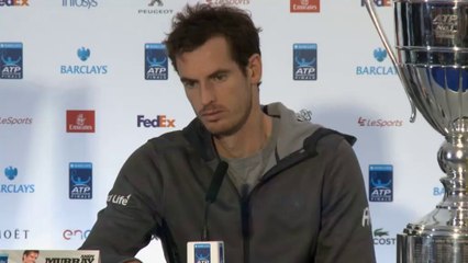 Andy Murray vainqueur des Masters à Londres