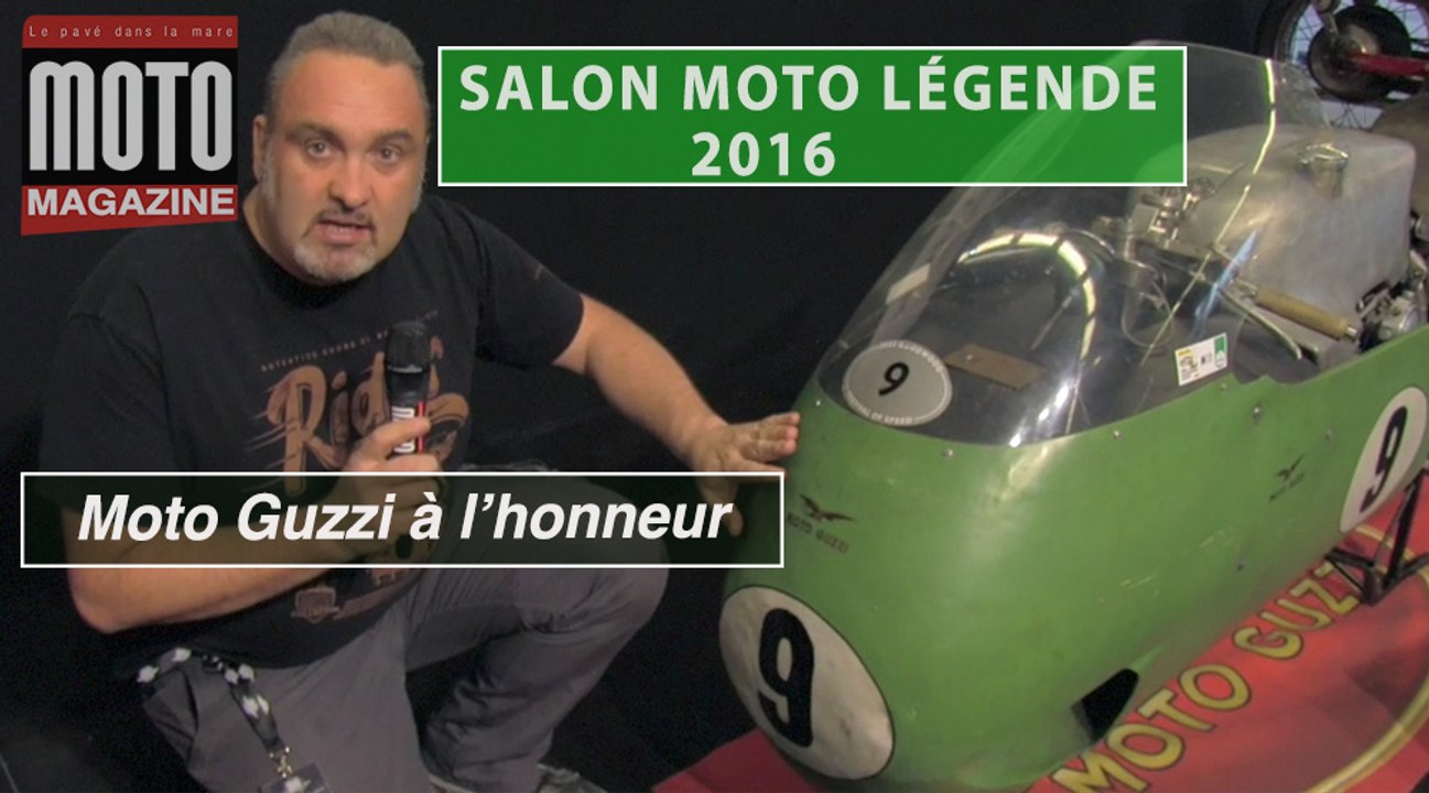 Moto Guzzi s'invite au 19e Salon moto légende (2016)