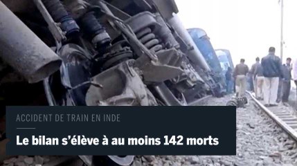 L'accident d'un train en Inde fait 142 morts