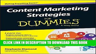 [PDF] Content Marketing Strategies For Dummies Full Colection