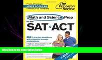 READ book Math and Science Prep for the SAT   ACT: 2 Books in 1 (College Test Preparation)
